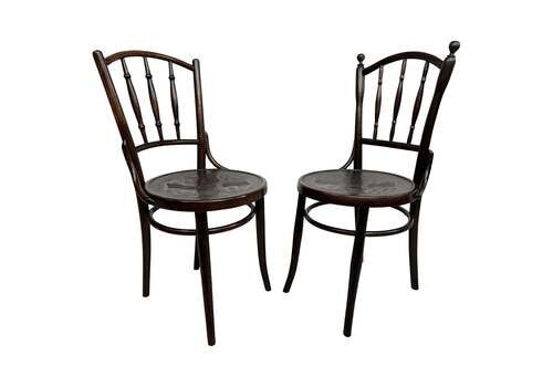 Bentwood Dining Chairs By Thonet Mundus