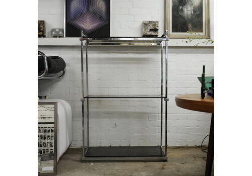 Shelving Unit Crafted By Tim Bates For Pieff Lisse, 1970s