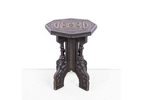 A Handcarved Sinhalese Table, 1920s