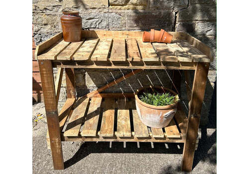 Rustic Potting Garden Table, 1800s