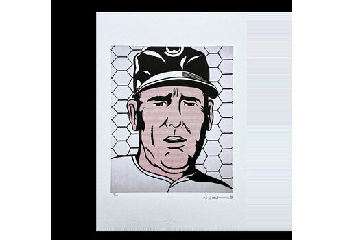 After Roy Lichtenstein, "Baseball Manager", 1990s, Silk Screen