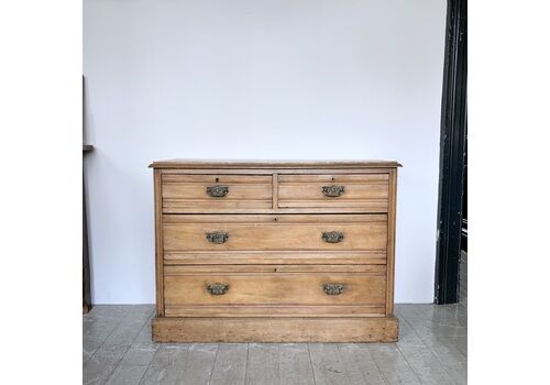 Victorian Satinwood Chest Of Drawers