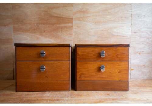 Vintage Stag Cantata Bedside Cabinet