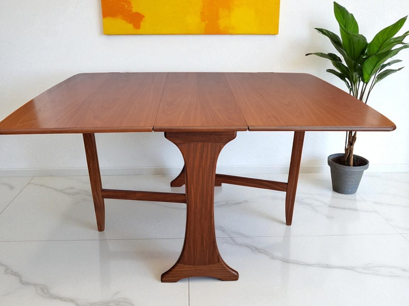 Teak Mid Century Drop Leaf Table And Chairs Vintage Mid Century
