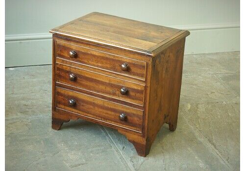 Georgian Plumwood Close Stool, 1700s