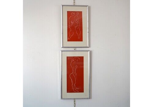 1950s Abstract Nude Bowett Prints