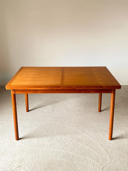 Skovby Møbelfabrik Danish Teak Extendable Dining Table, 1960s