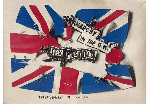 Sex Pistols   Anarchy In The U.K. Original Vintage Poster