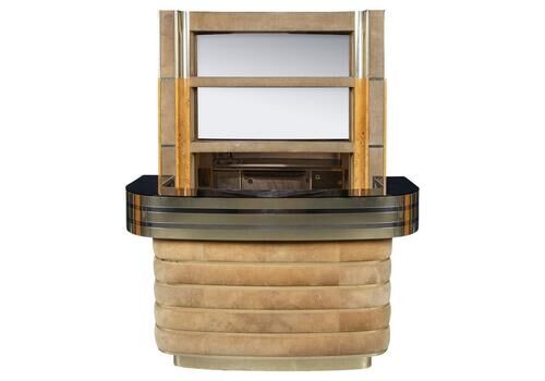 Vintage 20th Century Italian Standing Wet Bar By Willy Rizzo C.1970