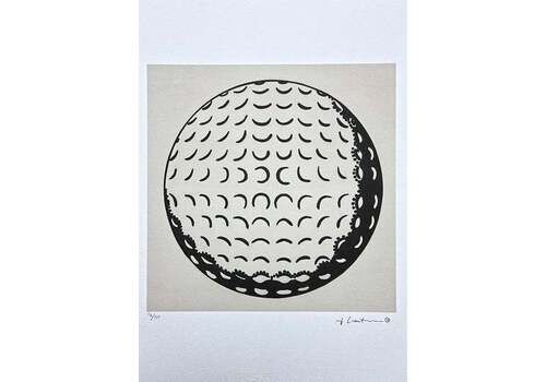 After Roy Lichtenstein, "Golf Ball ", 1990s, Silk Screen