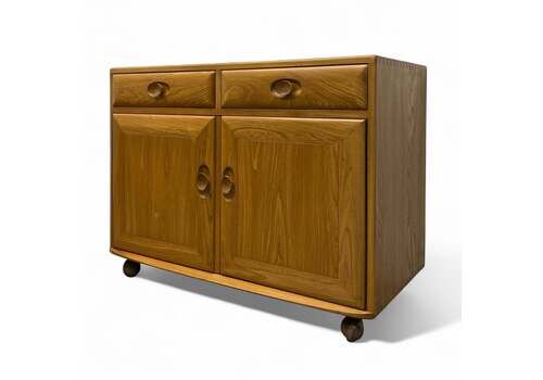 Ercol Windsor Sideboard Cabinet Model 3816 Compact