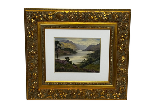 🌄 Thirlmere And Helvellyn Lake District Painting By Edward Horace Thompson 1925