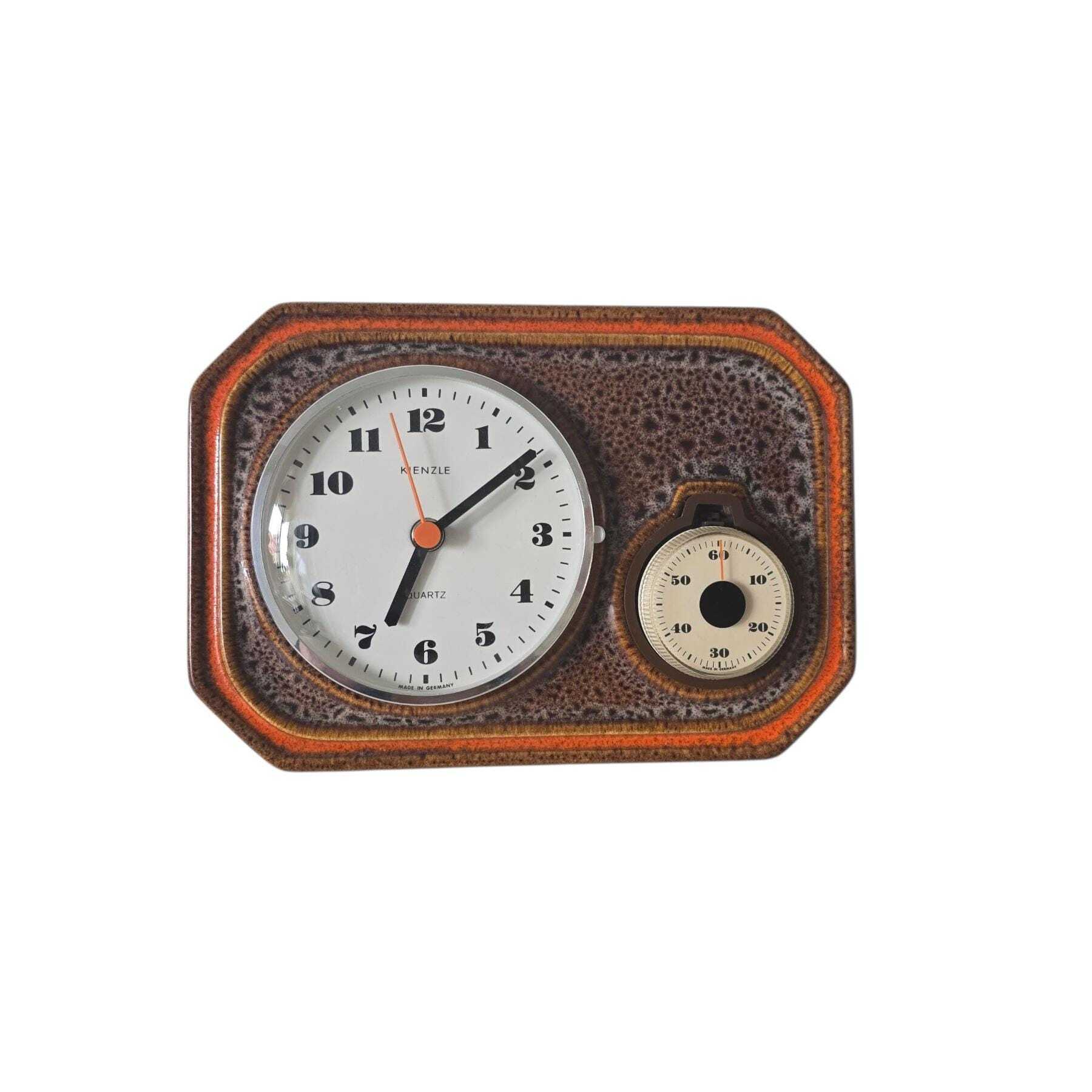 Horloge Murale Design Vintage Kienzle – Style Rétro Allemand
