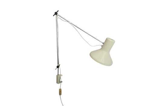 Vintage Industrial Desk Lamp Czechoslovakian Table Bauhaus Lamp