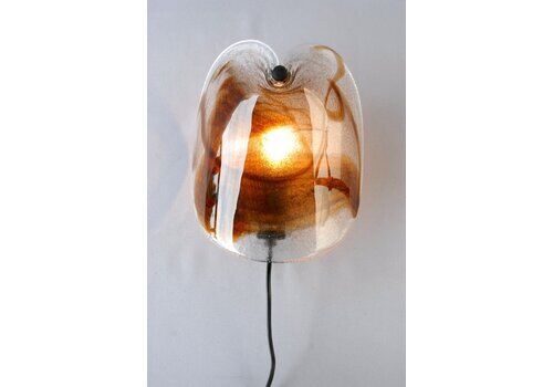 Glass Sconce By Per Lutken For Holmegaard, 1972