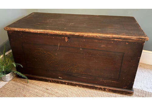 Rustic Vintage Pine Trunk