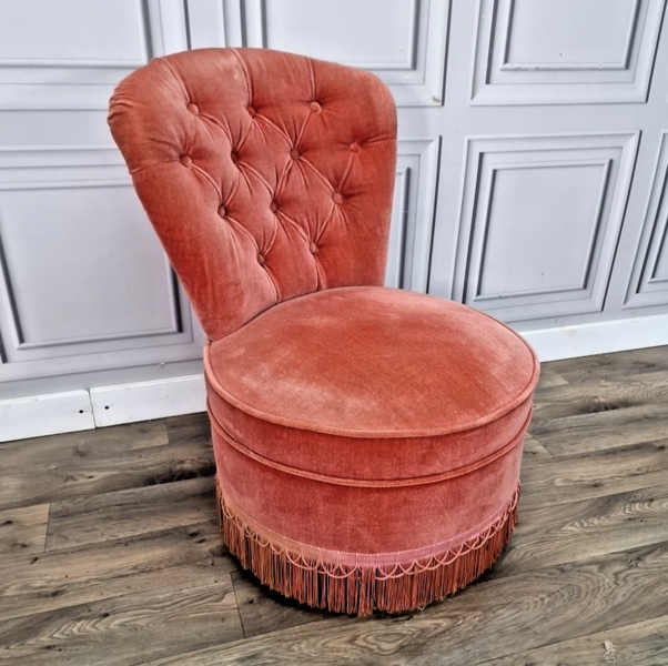 Vintage Red Bedroom Chairs Gillows Bedroom Chair – KONTRAST