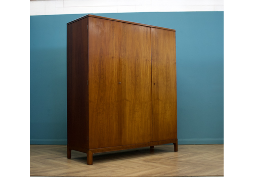 Mid Century Danish Teak Wardrobe, 1960s #1541