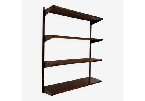 Rosewood Shelves By Kai Kristiansen For Feldballes