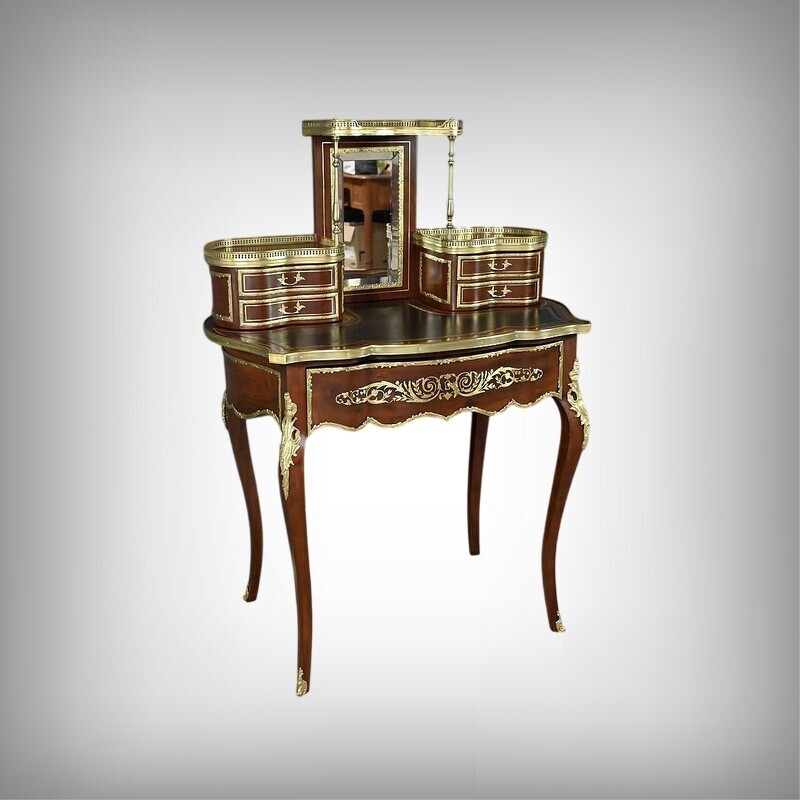 Small Mahogany Lady's Desk, Napoleon III Period  Part 2 Of The 19th  Century | Vinterior