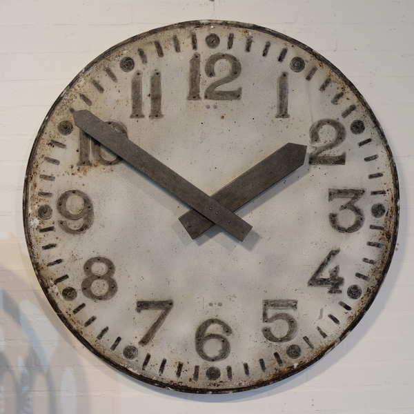 Large Art Deco Wall Clock