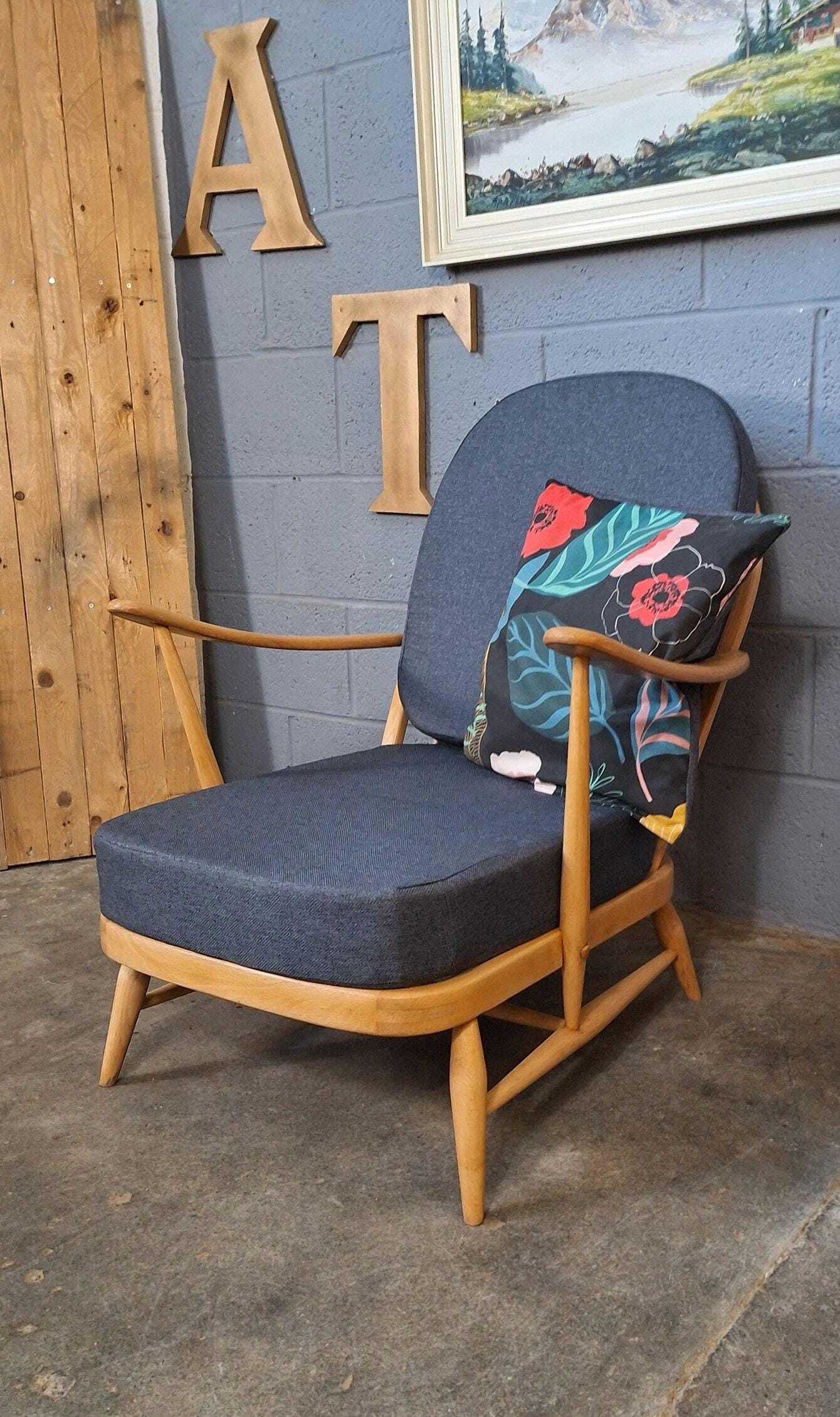Ercol 203 Chair ~ Fully Refurbished ~ Mid Century