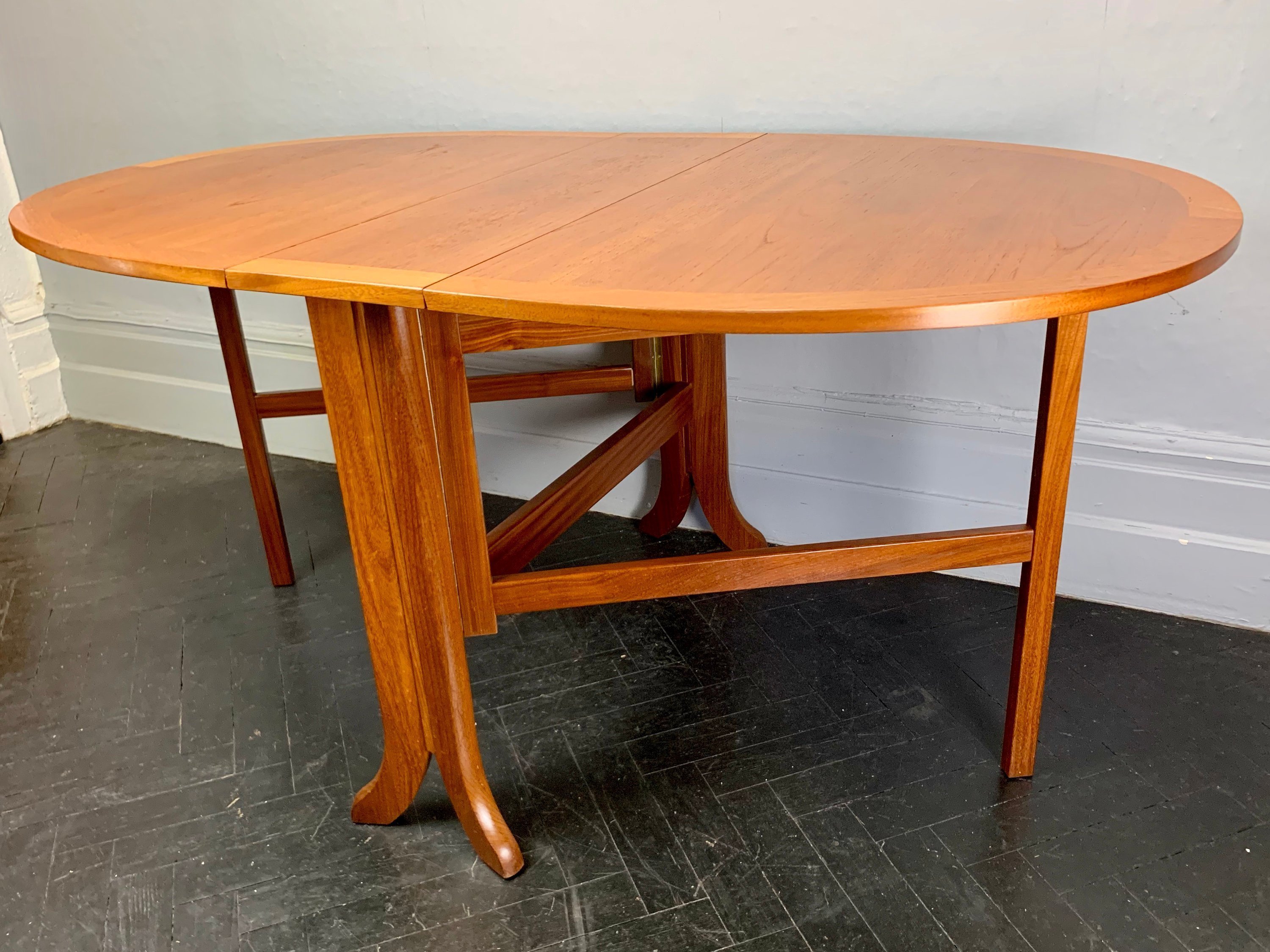 Vintage Folding Dining Table By Parker Knoll D87 Vintage Folding Dining Table By Parker
