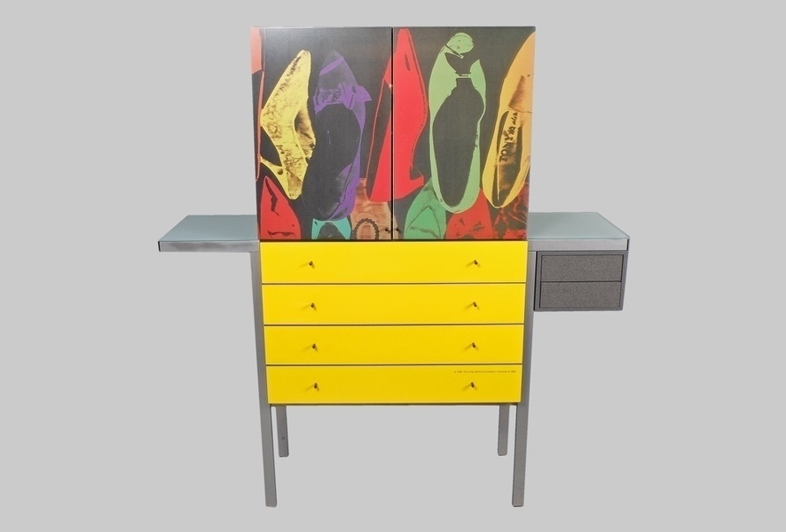 Pop Art Style StorageFile Cabinet