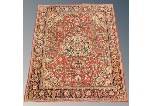 Large Mahal Rug Carpet. (406 Cms By 311 Cms )