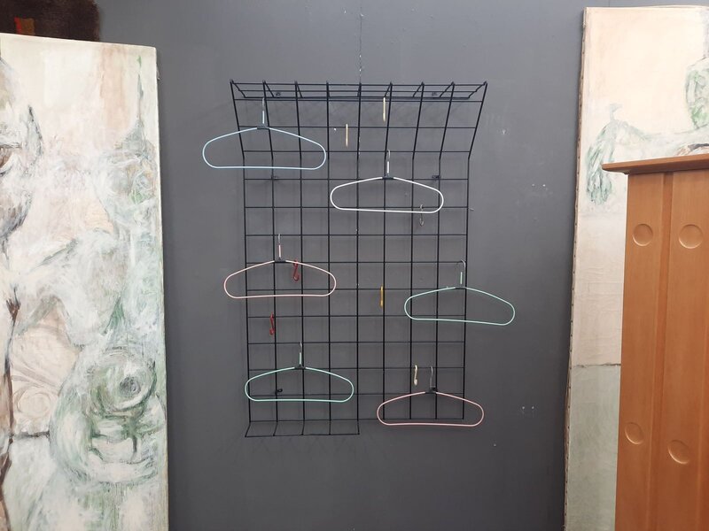 Mid Century Modern Wall Coat Rack By Karl Fichtel, 1950s | Vinterior