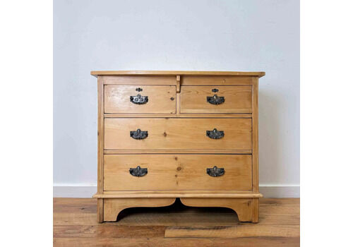 Edwardian Pine Chest Of Drawers