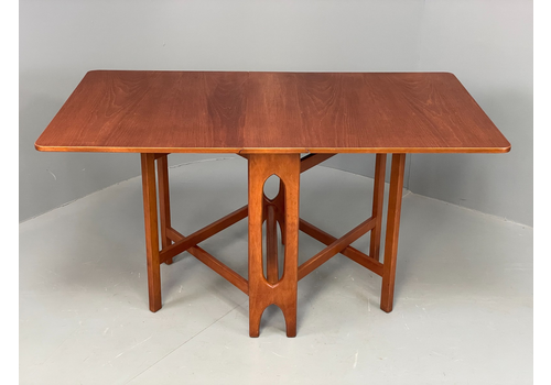 Vintage Teak Dropleaf Table By Jentique 1960s Mid Century Retro Eb12502