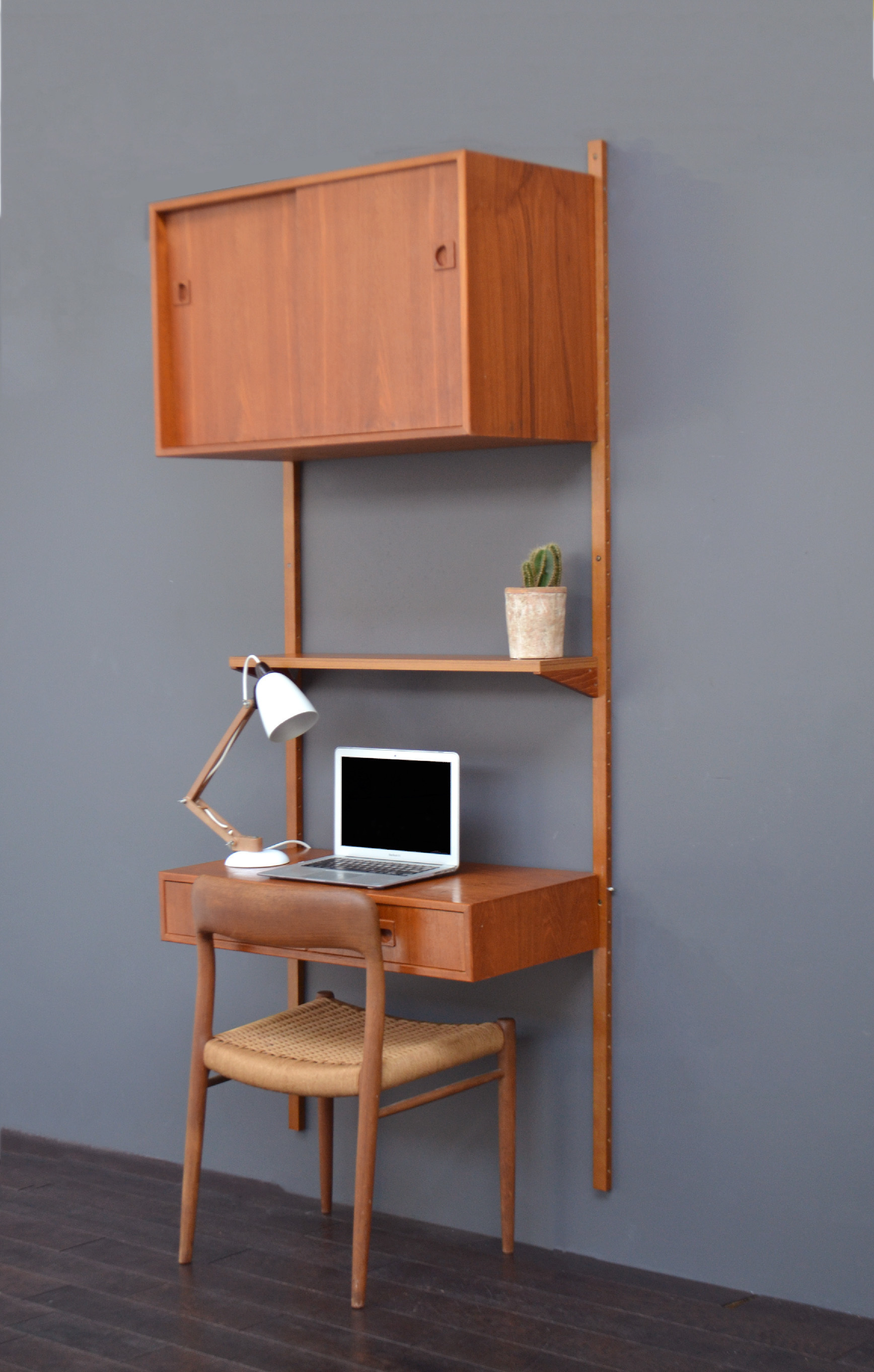 Mid Century Vintage Retro Danish Ps System Modular Wall Shelving 1 16