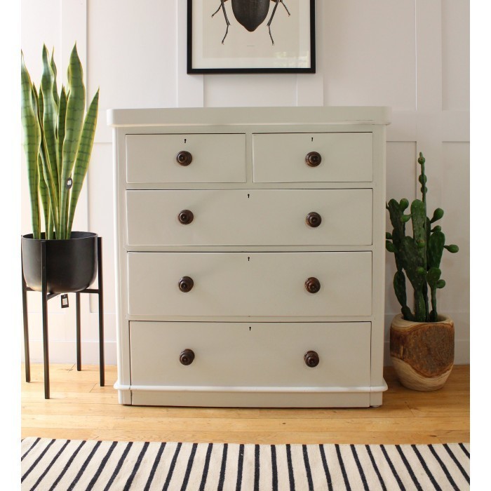 Painted Victorian Chest Of Drawers Vinterior