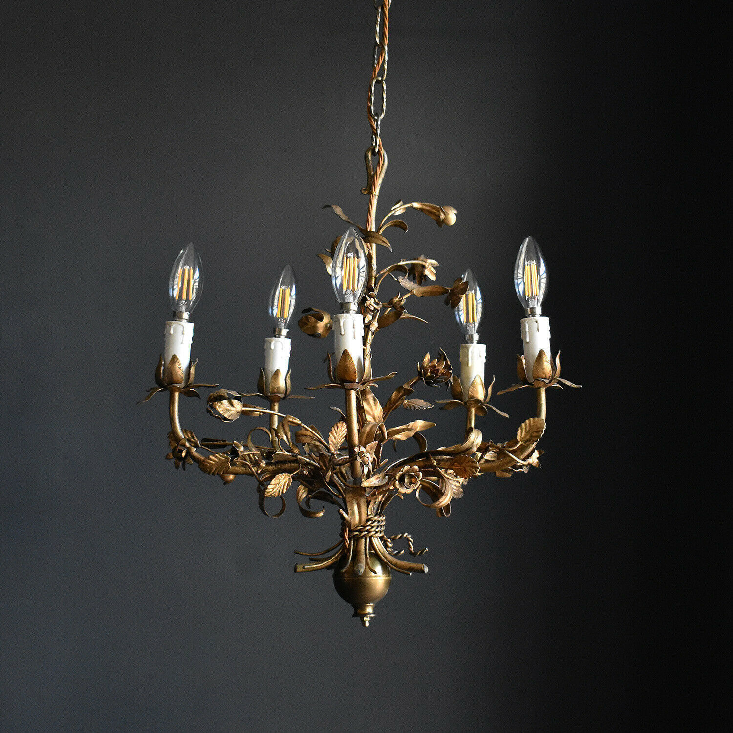 Chandelier Light Vintage clothing Toleware Antique, light Chandelier Light Vintage clothing Toleware Antique, light