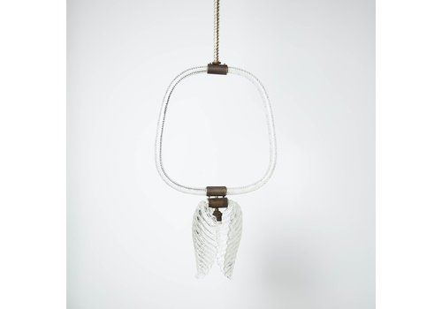 Murano Glass Light Pendant By Ercole Barovier 1940 S