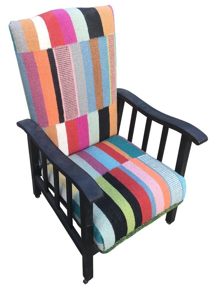 Kilim Covered Chair | Vinterior