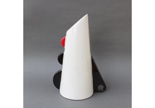 Italian Postmodernist Vase By Mas Italia (Circa 1980s)
