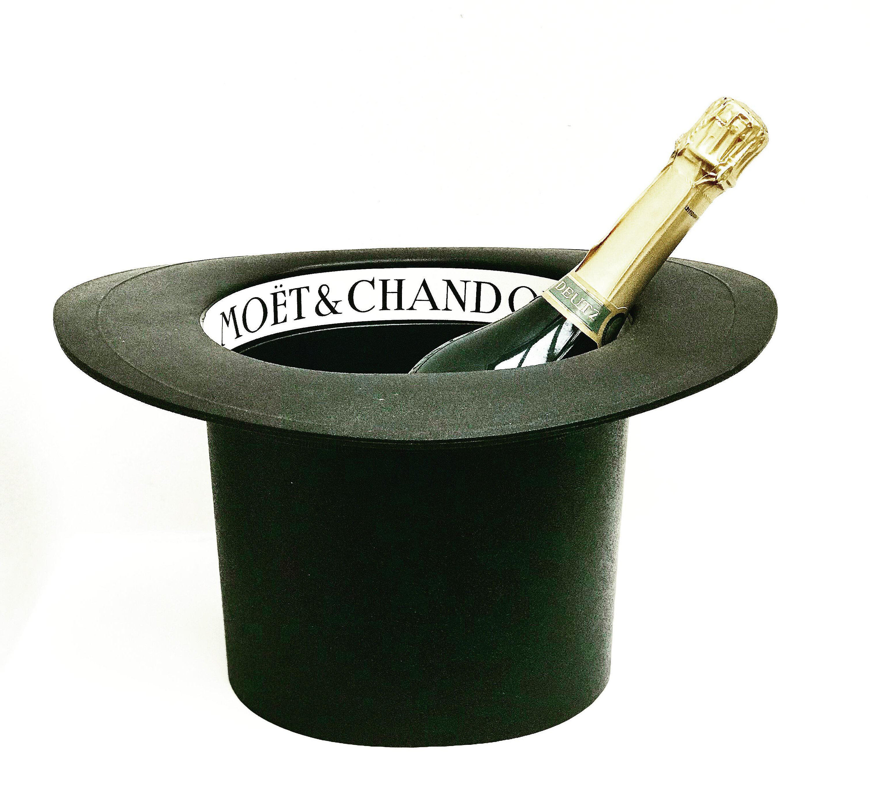 Champagne Ice Bucket Moet And Chandon French Vintage 80s Hat Champagne Ice Bucket Moet And Chandon
