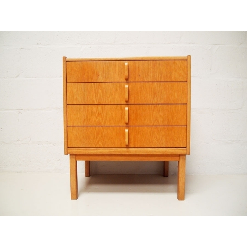Oak Modular Chest Of Drawers By Bodafors Mobler Bertil Fridhagen