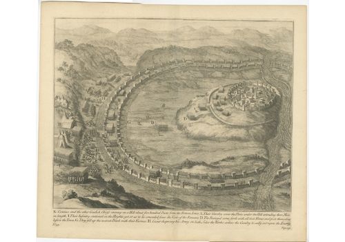 No. 55 Antique Print Of Comius