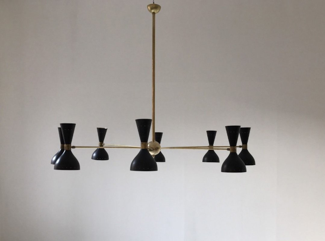 Luisa Modern Brass Chandelier Luisa Modern Brass Chandelier