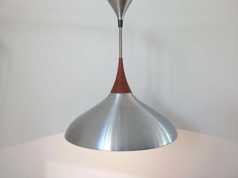 Mid Century Pendant Lidokov, Designed By Josef Hurka, 1960s