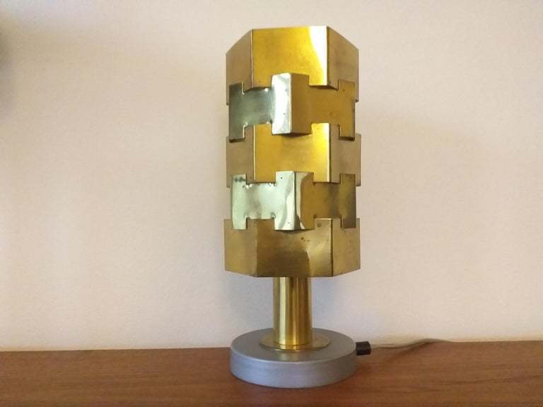 Mid Century Table Lamp In Style Of Max Sauze, 1960s. photo Lighting
