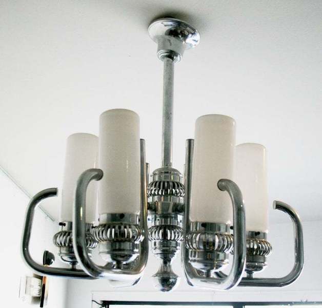 Midcentury Italian Design Space Age Or Atomic Ceiling Chandelier, 1960s