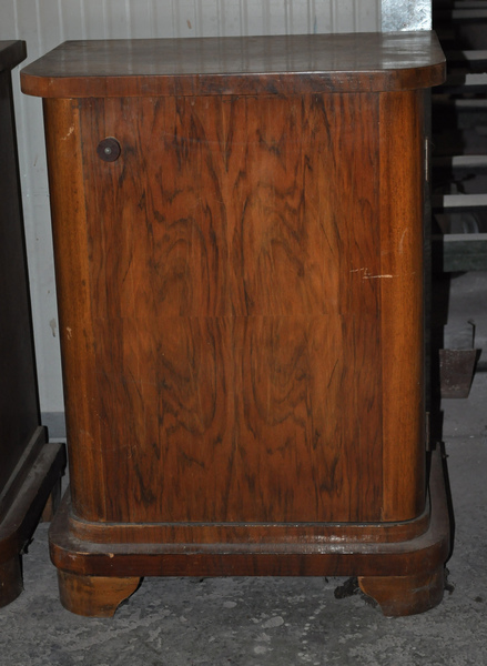 Hungarian Art Deco Nightstands Or End Tables, Pair photo furniture