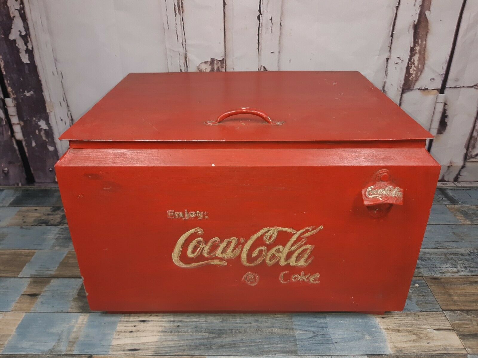 1950s coke cooler
