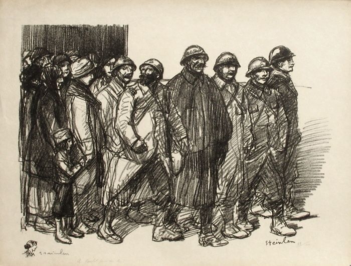 Steinlen Théophile Alexandre   Lithograph   See You Soon For Good!