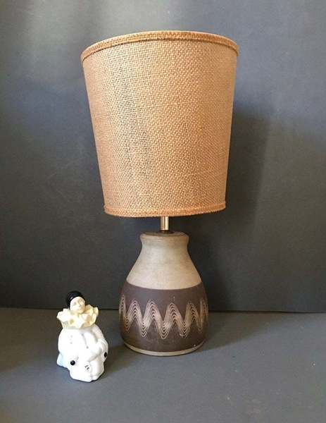 studio pottery lamp base
