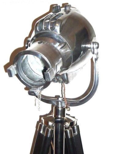 Vintage Industrial Strand Electric Theatre Spot Light Antique